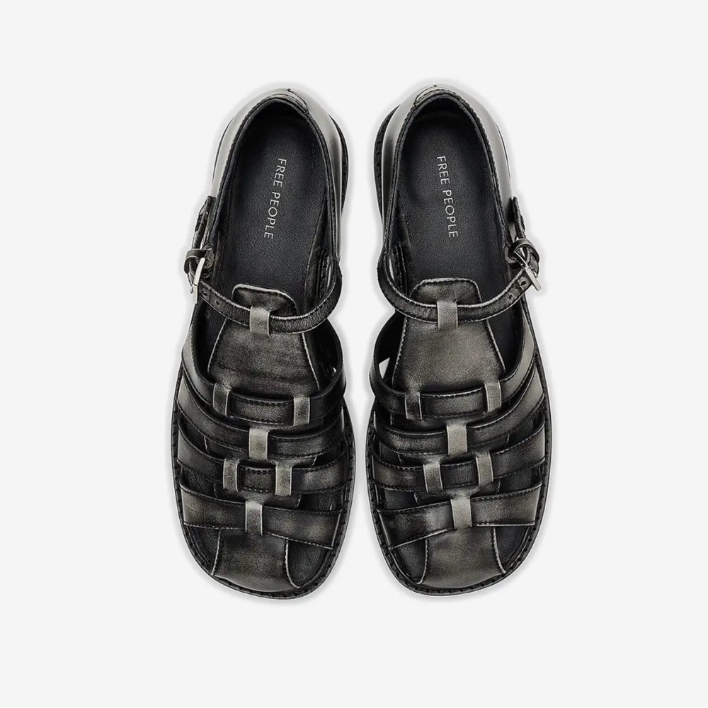 FREE PEOPLE Willow Leather Fisherman Sandals NWT - Picture 15 of 16